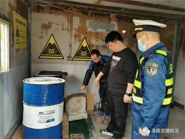 淮南市交通執法支隊集中開展“藍天1號”“藍天2號”聯合執法行動
