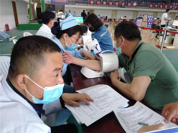 淮南潘集區  推進全民接種  構筑安全屏障