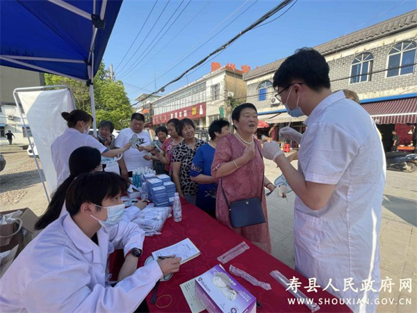 淮南壽縣開展“服務民眾，健康中國”健康口腔公益活動