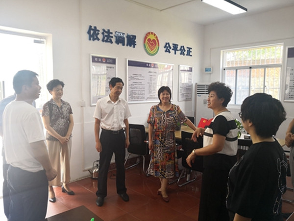 淮南八公山區人大常委會赴八公山鎮錢淮村開展調研