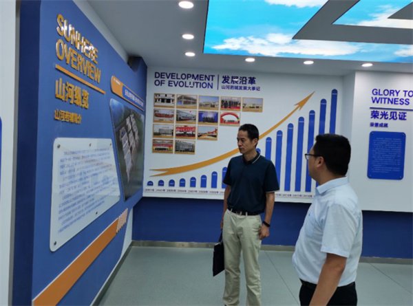 淮南市經信局赴相關縣區開展國家級綠色工廠現場核查工作