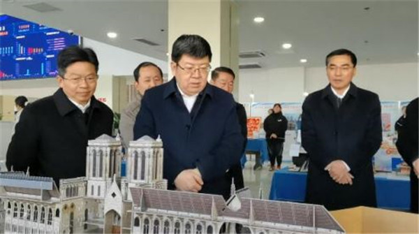 淮南市市委書記任澤鋒赴淮南聯合大學調研指導工作