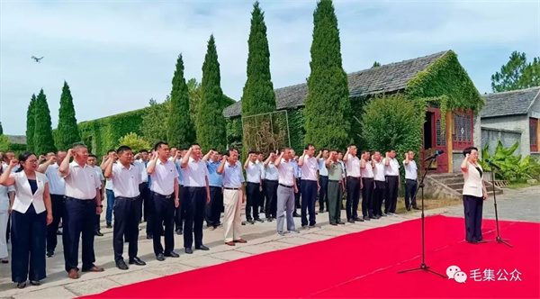 淮南毛集實驗區(qū)地方黨史紀念館開館！