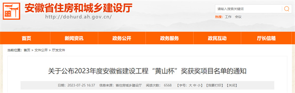 獲獎名單揭曉！淮南6個項目入選