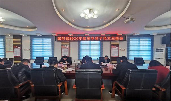 淮南：區委常委、組織部長洪濤參加指導架河鎮黨委民主生活會
