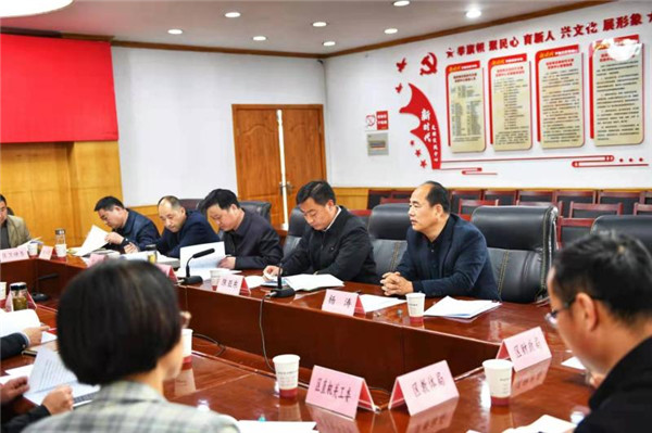 淮南市謝家集區召開區委黨史學習教育領導小組第一次會議