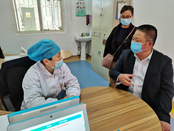淮南：省衛健委領導到田東社衛中心督導新冠疫苗接種點工作